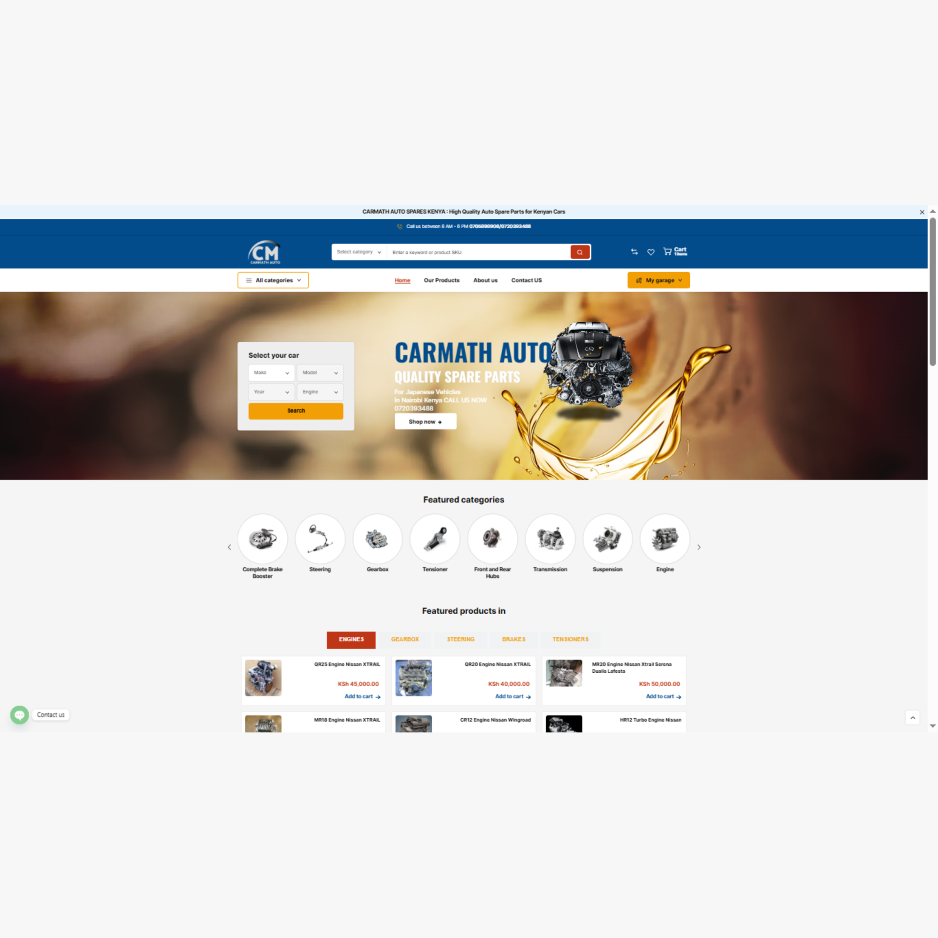 Carmath Auto Spares Kenya