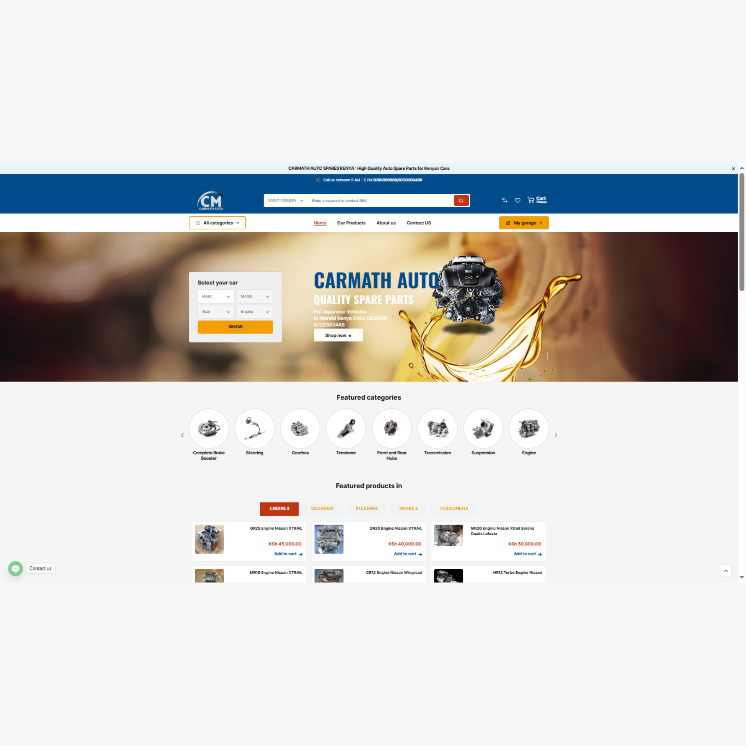 Carmath Auto Spares Kenya